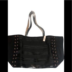NWT Victoria’s Secret black tote bag
